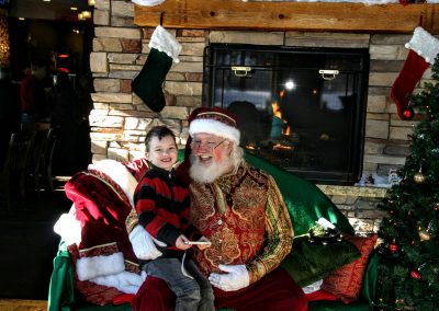 Santa Dan & Young Boy Laughing